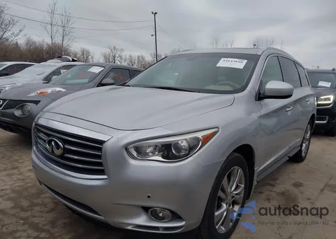 2013 Infiniti Jx35 z USA, uszkodzony, nr VIN 5N1AL0MN1DC334961